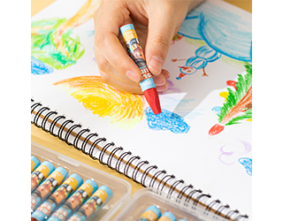 得力Deli COLOR KIDS蠟筆