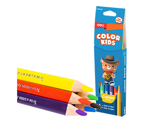 得力Deli COLOR KIDS大三角色鉛筆