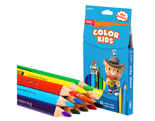 得力Deli COLOR KIDS大三角色鉛筆