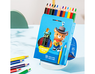 得力Deli COLOR KIDS大三角色鉛筆