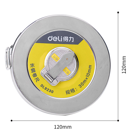 得力Deli工具-鐵盒鋼捲尺