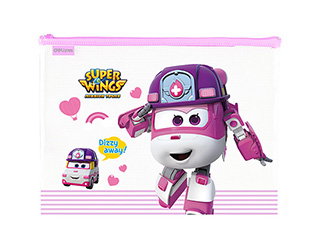 得力Deli Super Wings PVC拉鏈袋