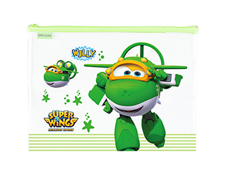 得力Deli Super Wings PVC拉鏈袋
