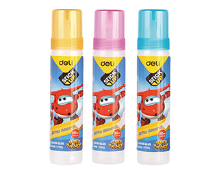 得力Deli Super Wings卡通刷頭膠水/EA246/30ml