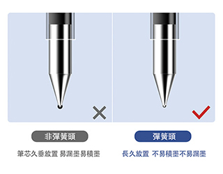 得力Deli臻順滑中性筆/S18/混桿黑芯/0.5mm