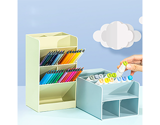 得力Deli8格斜插筆筒