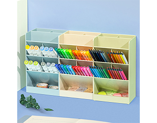 得力Deli8格斜插筆筒