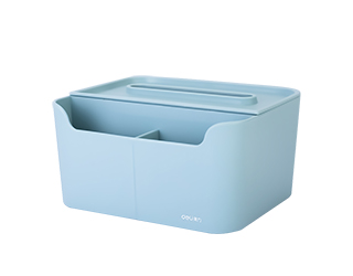 得力Deli桌面收納衛生紙盒