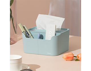 得力Deli桌面收納衛生紙盒