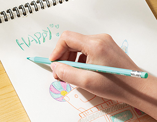 得力Deli Super Wings可擦拭色鉛筆/EC126-24/24色