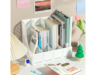 得力Deli組合式四段雜誌箱