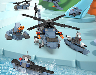 得力Deli組合小積木