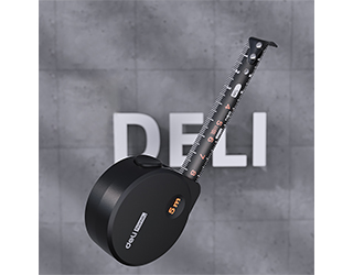 得力Deli工具-霧黑系列鋼捲尺