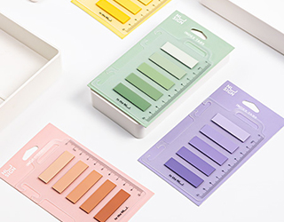 得力Deli NU SIGN漸層標籤