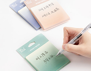 得力Deli NU SIGN漸層便條紙