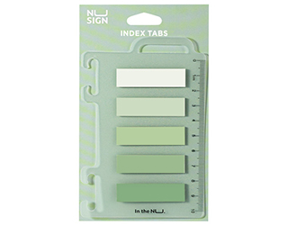 得力Deli NU SIGN漸層標籤