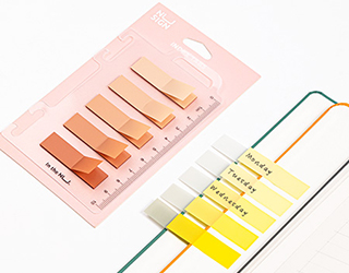 得力Deli NU SIGN漸層標籤