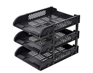 得力Deli三層公文架