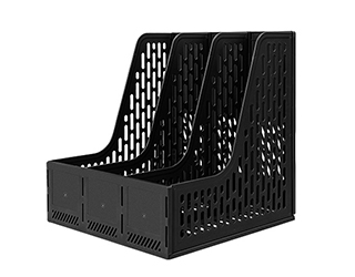 得力Deli組合式三段雜誌箱