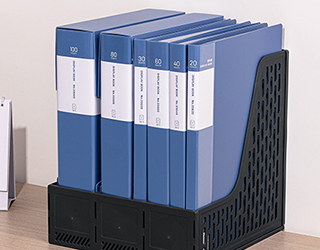 得力Deli組合式三段雜誌箱