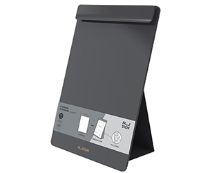 得力Deli NU SIGN 站立板夾