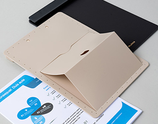 得力Deli NU SIGN 站立板夾