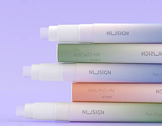 得力Deli NU SIGN漸層筆型口紅膠