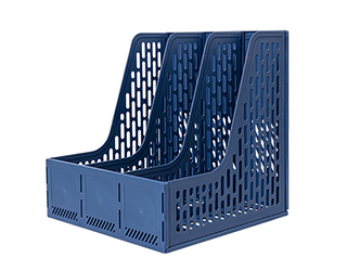 得力Deli組合式三段雜誌箱