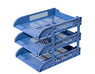 得力Deli三層公文架