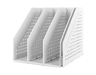 得力Deli開放式四段折疊雜誌箱