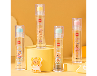 得力Deli黃油小熊butterbear刷頭膠水