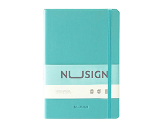 得力Deli NUSIGN附繩皮面筆記本