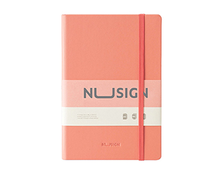 得力Deli NUSIGN附繩皮面筆記本