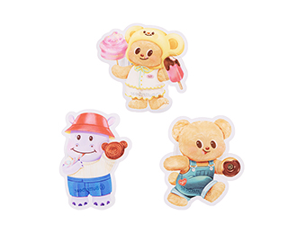 得力Deli黃油小熊butterbear玩偶造型手機支架