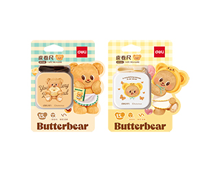 得力Deli黃油小熊butterbear捲尺