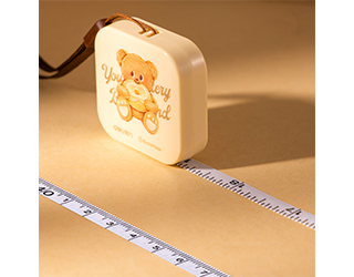 得力Deli黃油小熊butterbear捲尺