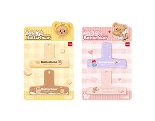 得力Deli黃油小熊butterbear樂譜磁夾