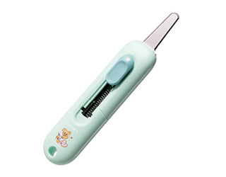 得力Deli黃油小熊butterbear安全鋸齒小美工刀