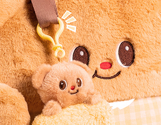 得力Deli黃油小熊butterbear造型卡套