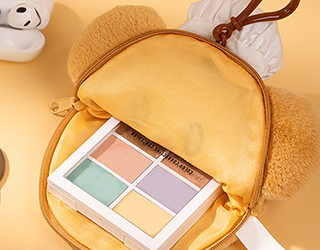 得力Deli黃油小熊butterbear毛絨零錢包