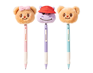 得力Deli黃油小熊butterbear大頭娃娃中性筆