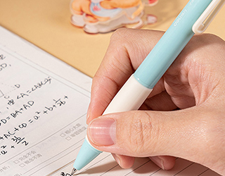 得力Deli黃油小熊butterbear大頭娃娃中性筆