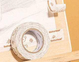 得力Deli黃油小熊butterbear美紋和紙膠帶