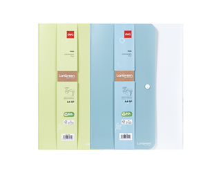 得力Deli LonGreen環保8層風琴夾
