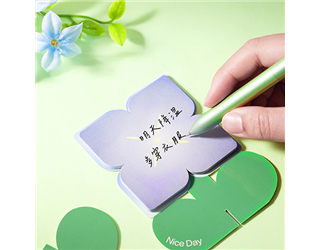 得力Deli NUSIGN立體花朵造型便條紙