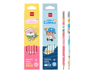 得力Deli COMIKO皮頭鉛筆