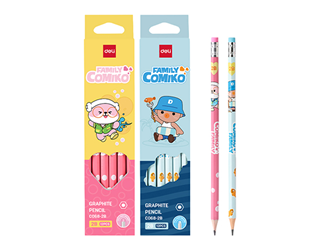 得力Deli COMIKO皮頭鉛筆