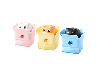 得力Deli動物彈跳削鉛筆器