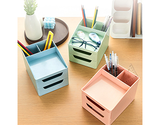 得力Deli環保系列抽屜收納盒