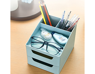 得力Deli環保系列抽屜收納盒